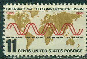 США, 1965, ITU,  1 марка